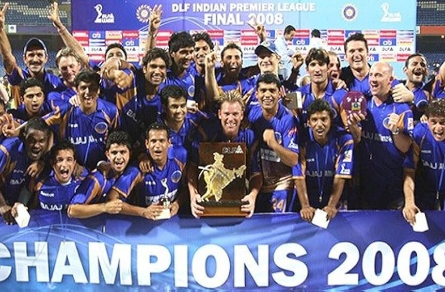 IPL 2008 CHAMPION RR