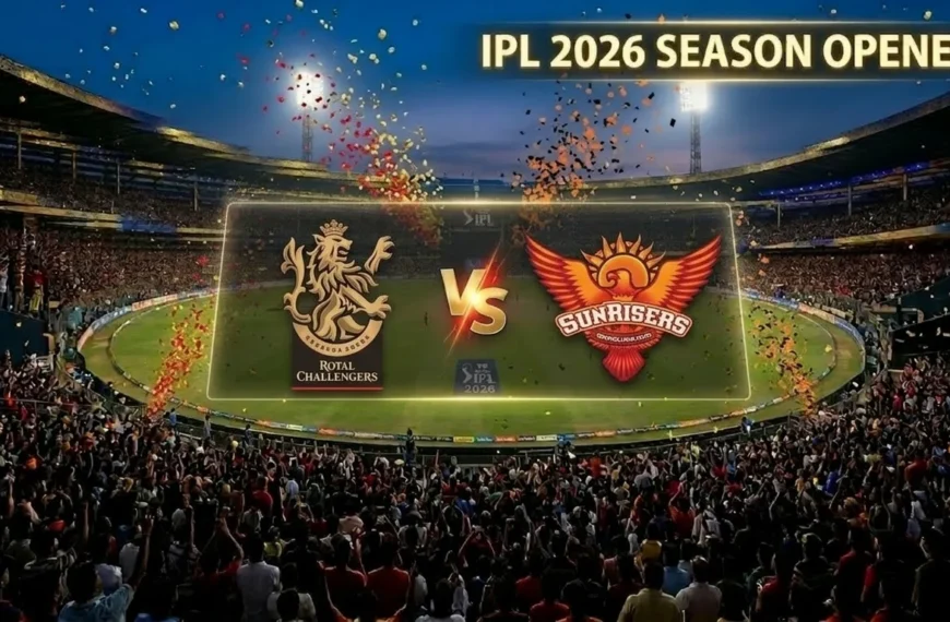 IPL 2026 Match 1 RCB vs SRH IPL Opener