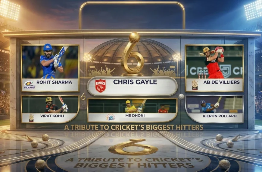 Most Sixes in IPL History