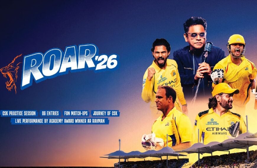 Roar 26 CSK Fan Event March 22 Chepauk